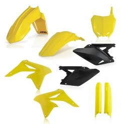 Budget 😉 Acerbis Rmz 250 10-18 Plastics Kit Yellow 💯