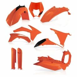 Best Pirce 🛒 Acerbis Plastic Kits Exc/excf 2012 Orange ✨