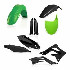 Best Pirce 😍 Acerbis Kxf 450 12 Plastic Kits Green Black 👏