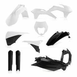 Best reviews of 😀 Acerbis Plastic Kits Exc/exc-f 2014 White Black 🎉