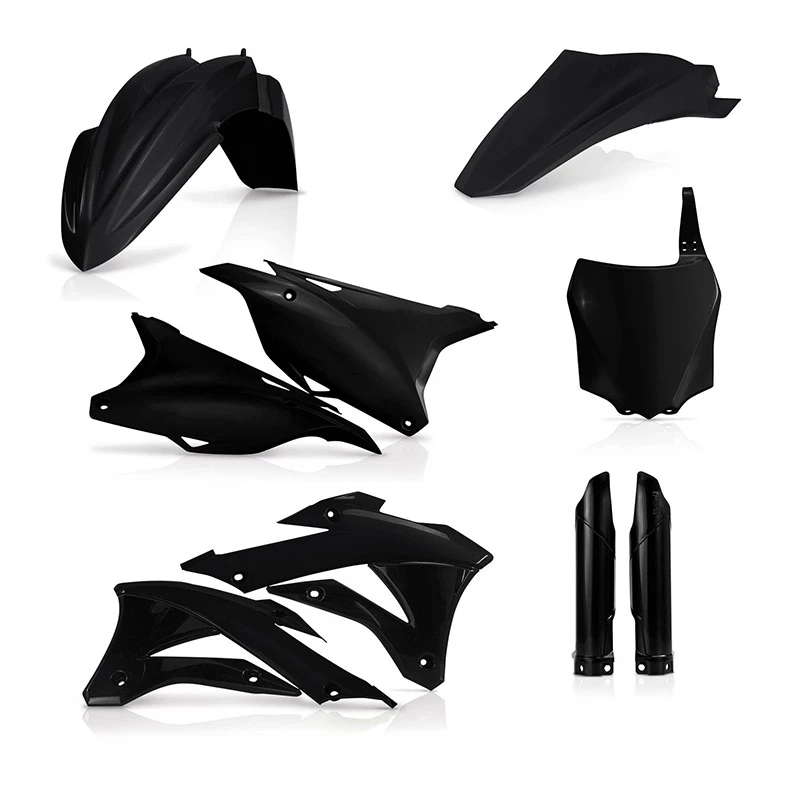 Hot Sale ๐ฅฐ Acerbis Plastics Kit Kawasaki Kx 14 Black โจ