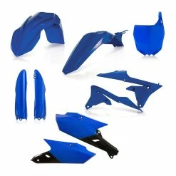 New 😀 Acerbis Yzf 250/450 2014 Plastic Kit Blue 🤩