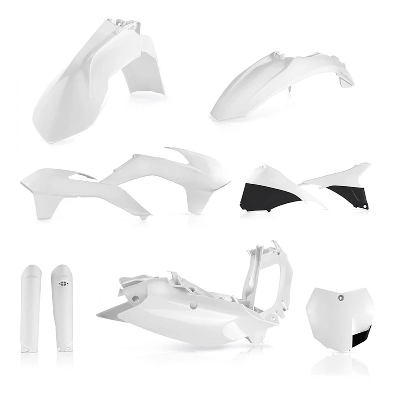 Brand new โค๏ธ Acerbis Sx/sx-f 2015 Plastic Kits White ๐