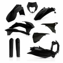 Deals 👏 Acerbis Plastic Kits Exc/exc-f 2016 Black 🌟