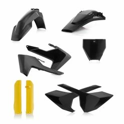 Best Sale ⭐ Acerbis Plastics Kit Husqvarna Tc/fc 16 Black Yellow 👏