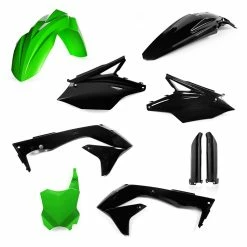 Cheap 💯 Acerbis Kxf 450 16 Plastic Kits Black Green ✨