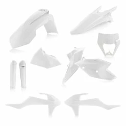 Cheap 🧨 Acerbis Exc/exc-f 2017 Plastics Kit White ❤️