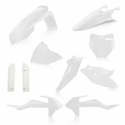 Buy ⌛ Acerbis Plastic Kit Ktm Sx 85 White ⭐