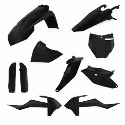 Best Pirce 🛒 Acerbis Plastic Kit Ktm Sx 85 Black3 🛒