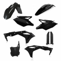 Promo 🌟 Acerbis Kxf 250 2018 Plastic Kits Black 😍