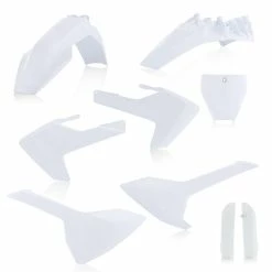 Hot Sale 🌟 Acerbis Plastics Kit Husqvarna Tc 85 2018 White2 🤩