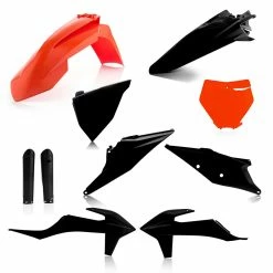 Cheapest 🎁 Acerbis Plastic Kits Sx/sxf 2019 Black Orange 🔥