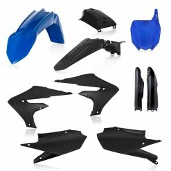 Flash Sale 🌟 Acerbis Yzf450 2019 Plastic Kit Black Blue 🌟