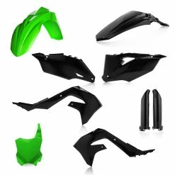 Wholesale 🤩 Acerbis Plastics Kit Kxf450 2019 Black Green ⌛