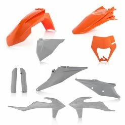 Best Pirce 😍 Acerbis Exc/exc-f 2020 Plastics Kit Orange Grey 🔥
