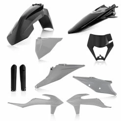 Cheap 😀 Acerbis Exc/exc-f 2020 Plastics Kit Black Grey 👏
