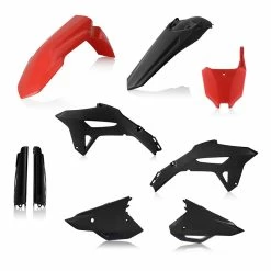 Cheap 🛒 Acerbis Plastics Kit Honda Crf 450 2021 Red Black 🎉