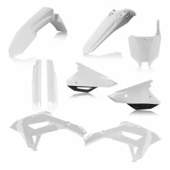 Hot Sale 💯 Acerbis Plastics Kit Honda Crf 450 Rx 21 White Black 🔥