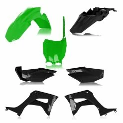 Deals 🎉 Acerbis Plastics Kit Honda Crf110 Green Black 🤩
