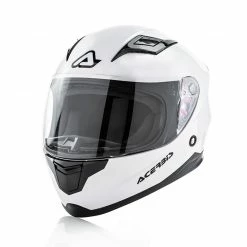 Budget 🔔 Plastic Acerbis Carlino Kid Helmet White ❤️