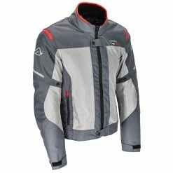 Deals 👍 Ventilated Acerbis Ruby Jacket Grey Red 🎁