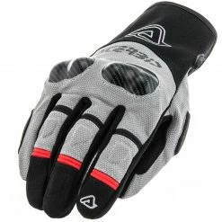 Best Pirce 🎁 Summer Acerbis Ce Adventure Gloves Black Grey 👏
