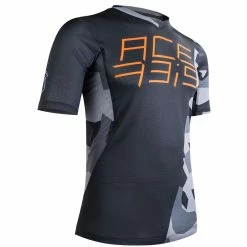 Coupon ⌛ Jerseys Acerbis Combat Mtb Jersey Black Grey 👏
