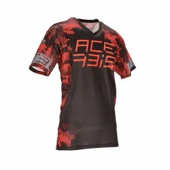 Outlet 🎉 Jerseys Acerbis Drakaris Mtb Jersey Black Red ✔️