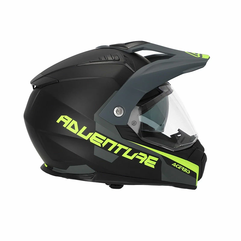Best Sale ⌛ Crosstourer Acerbis Flip Fs-606 2206 Helmet Black Grey 🛒 - Image 2