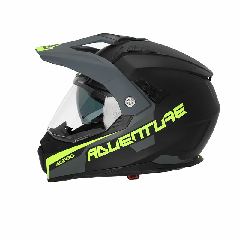 Best Sale ⌛ Crosstourer Acerbis Flip Fs-606 2206 Helmet Black Grey 🛒 - Image 3