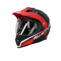 Best deal 😉 Crosstourer Acerbis Flip Fs-606 2206 Helmet Grey Red 🎉