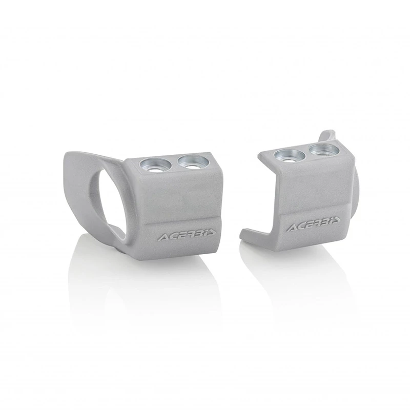 New 😍 Others Acerbis Honda/kawasaki Fork Protector Silver 💯