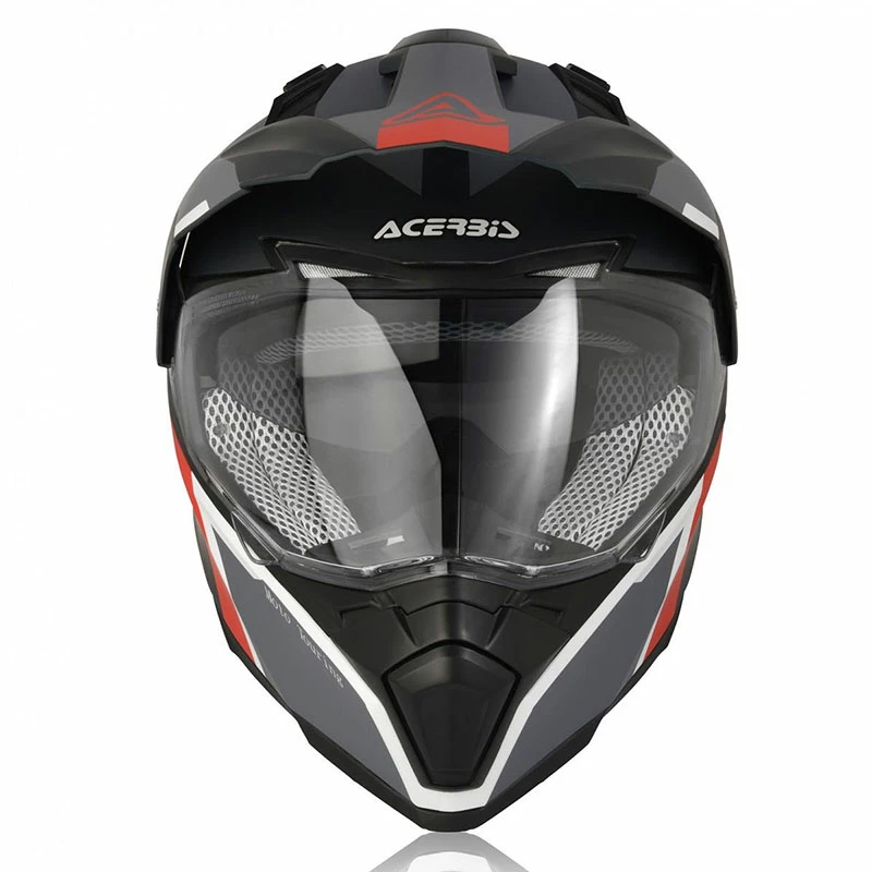 Coupon ๐งจ Crosstourer Acerbis Flip Fs-606 Helmet Grey Red โ๏ธ - Image 2