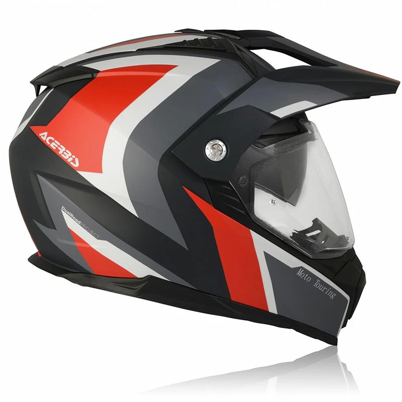 Coupon ๐งจ Crosstourer Acerbis Flip Fs-606 Helmet Grey Red โ๏ธ - Image 3