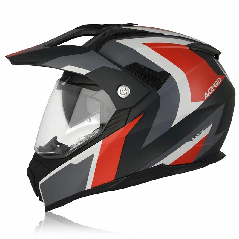 Coupon ๐งจ Crosstourer Acerbis Flip Fs-606 Helmet Grey Red โ๏ธ - Image 4