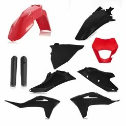 Flash Sale 👏 Acerbis Plastics Kit Gas Gas Ec/ecf21 Red Black 🧨
