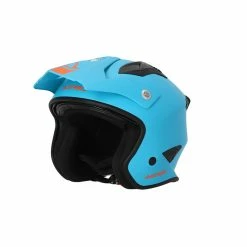 Budget 😀 Trial Acerbis Jet Aria 2206 Helmet Light Blue 🔔