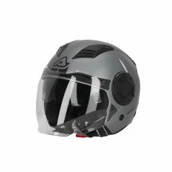 Promo ✔️ Plastic Acerbis Jet Vento 2206 Helmet Grey 🧨