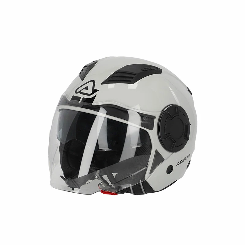 Discount ❤️ Plastic Acerbis Jet Vento 2206 Helmet Light Grey ✨