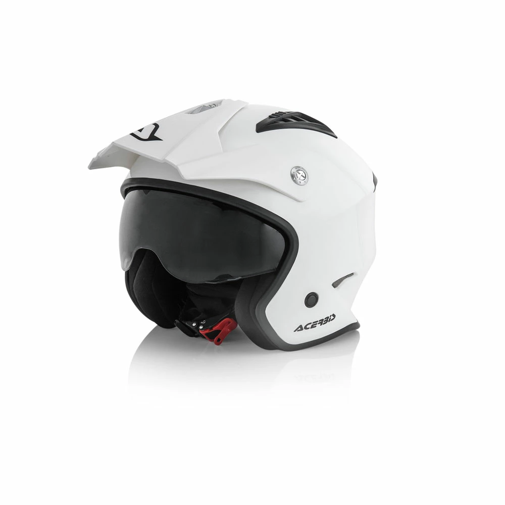 Flash Sale 🥰 Trial Acerbis Jet Aria White Helmet 2018 ✨