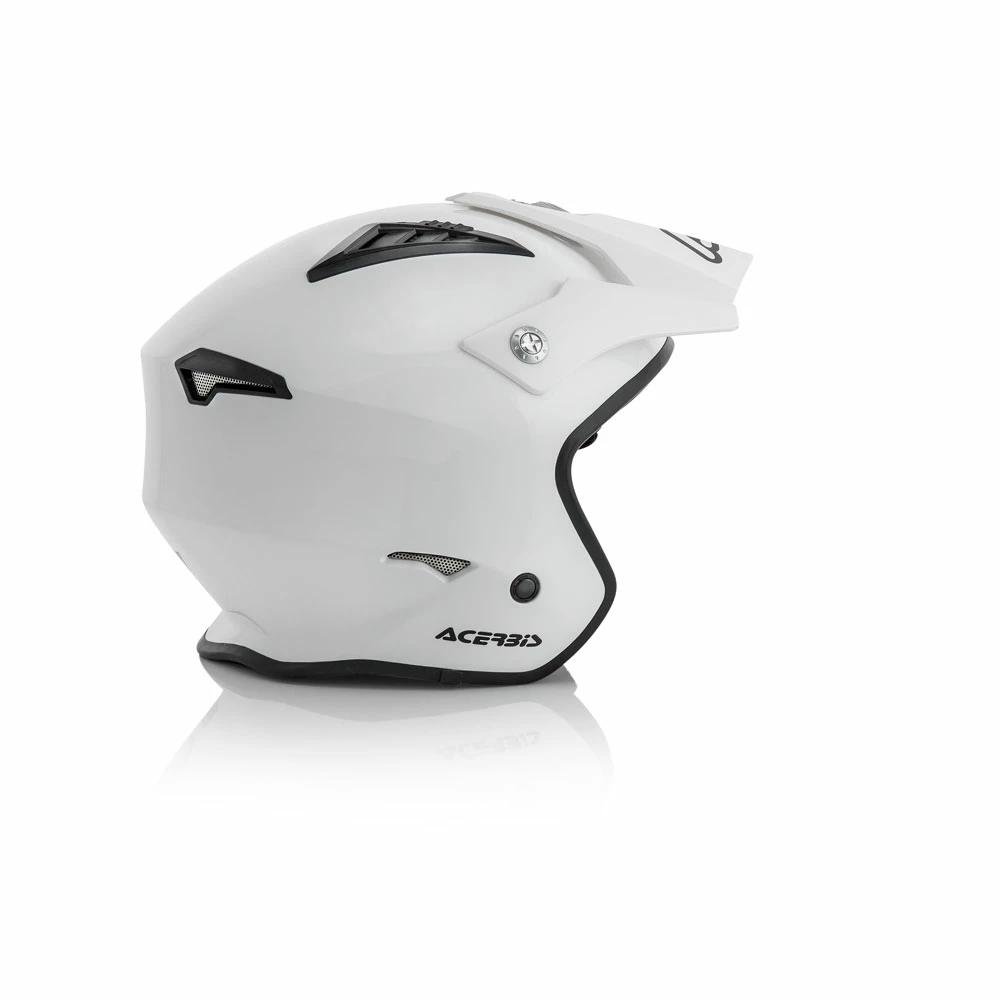 Flash Sale 🥰 Trial Acerbis Jet Aria White Helmet 2018 ✨ - Image 3