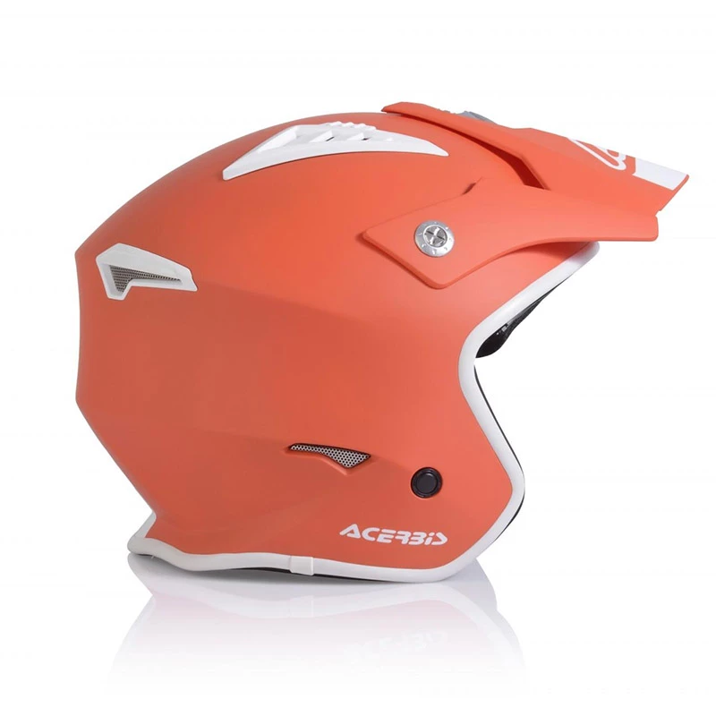 Deals ⭐ Trial Acerbis Jet Aria Helmet Tangerine 🔥 - Image 2