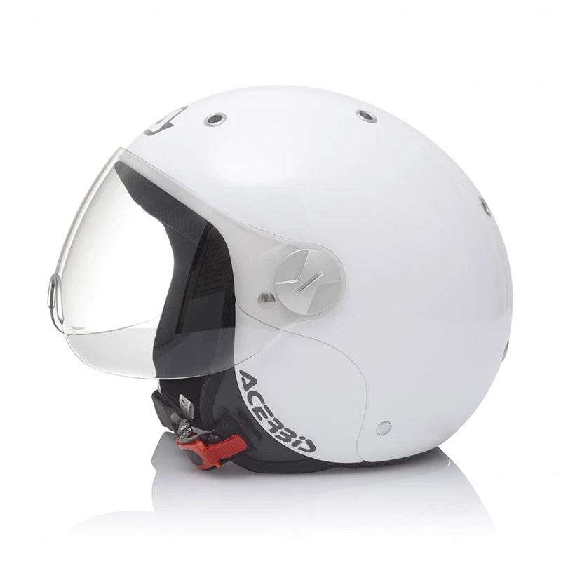 Discount ❤️ Plastic Acerbis Jet Bamby Kid Helmet White ⭐