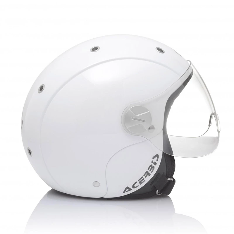 Discount ❤️ Plastic Acerbis Jet Bamby Kid Helmet White ⭐ - Image 2