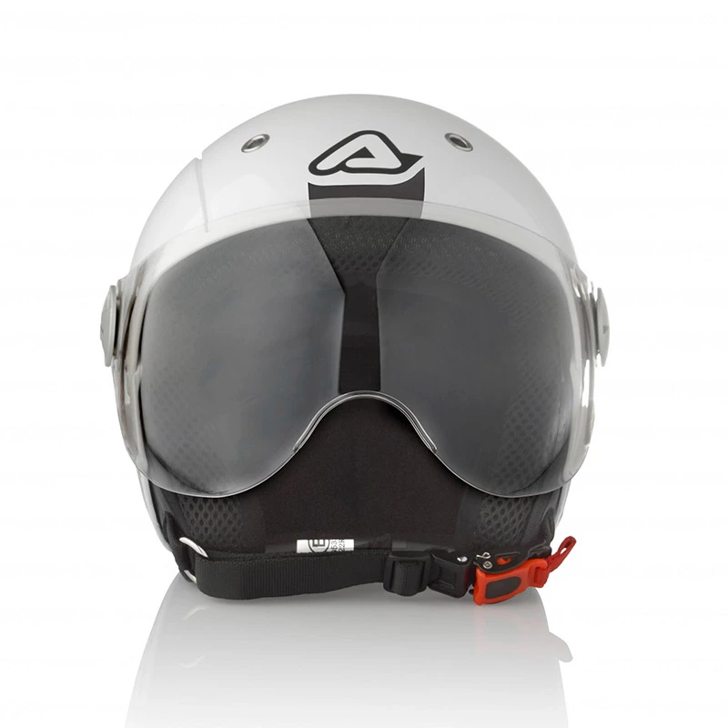 Discount ❤️ Plastic Acerbis Jet Bamby Kid Helmet White ⭐ - Image 3