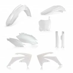 Wholesale 🥰 Acerbis Full Plastic White Kit 0015707 For Honda 👏