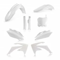 Best Sale 🎉 Acerbis Kit Full Plastic White 0013979 For Honda 🥰
