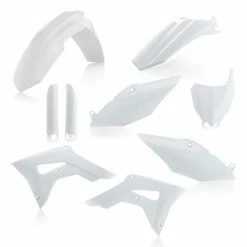 Flash Sale 🎉 Acerbis Kit Full Plastic White 0022385 For Honda Crf 450r 2017 ✔️