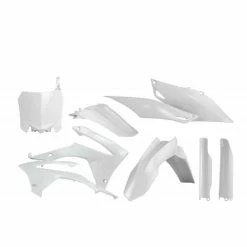 Cheap 🔔 Acerbis Full Kit Plastic White 0016900 For Honda 🛒