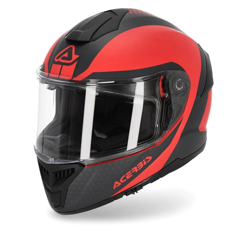 Discount โญ Fiber Acerbis Krapon Helmet Red Black ๐งจ